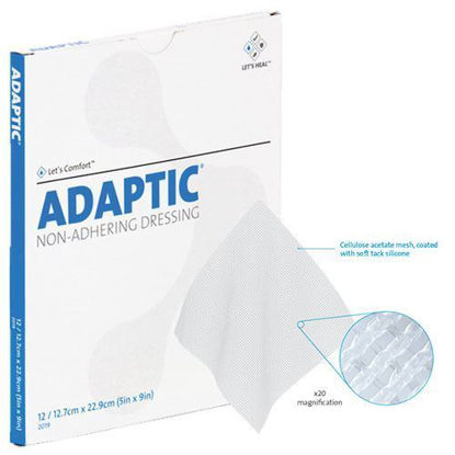 Picture of Adaptic™ Non-Adhering Dressing, 3s, 3" x 8"
