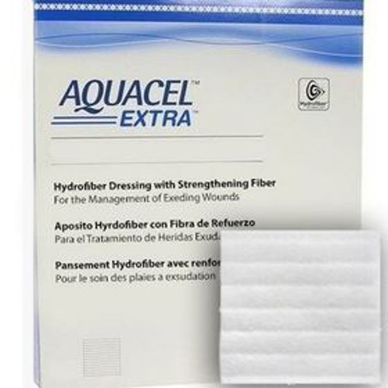 Picture of Aquacel Extra Hydrofiber 4" X 5" Wound Dressing