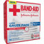 Picture of Johnson & Johnson Band-Aid® First Aid Gauze Pad, Large (4x4")