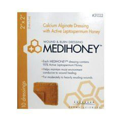 Picture of MEDIHONEY Calcium Alginate Dressing 2" x 2"