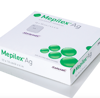 Picture of Mepilex Ag Antimicrobial Soft Silicone Foam Dressing with Silver 4" x 4"