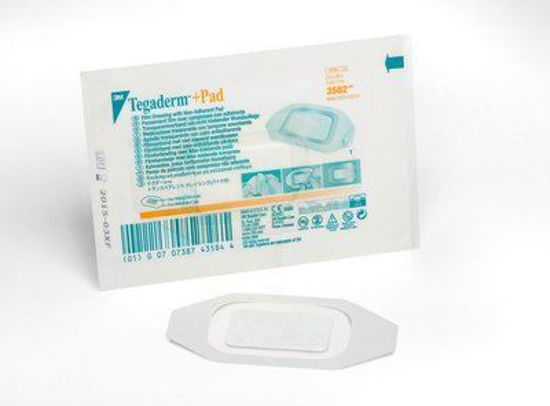 Picture of Tegaderm Film Dressing with Non-Adherent Pad 2-3/8" x 4"