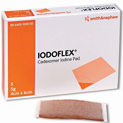 Picture of Iodoflex® Cadexomer Iodine Gel Pad Dressing 5g, 1-1/2" x 2-3/8"