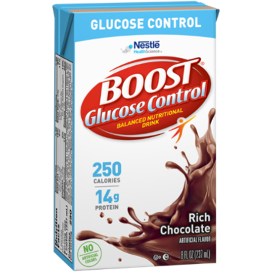 Picture of BOOST Glucose Control®, Rich Chocolate, 8 fl oz carton