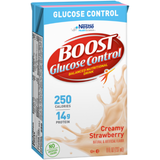 Picture of BOOST Glucose Control®,  Creamy Strawberry, 8 fl oz carton