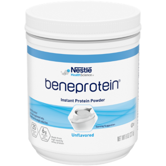 Picture of Beneprotein®, Unflavored Powder,  8 oz canister