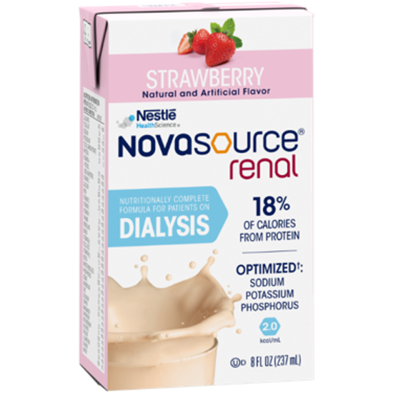 Picture of Novasource® Renal, Strawberry, 8 fl oz carton